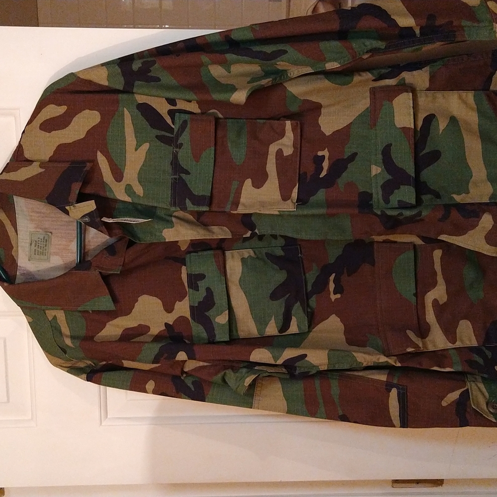 Camouflage hot weather jacket